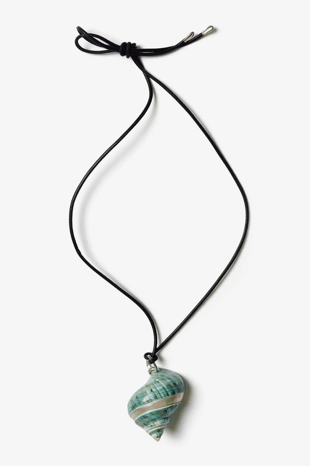 Shore Cord Necklace Seafoam