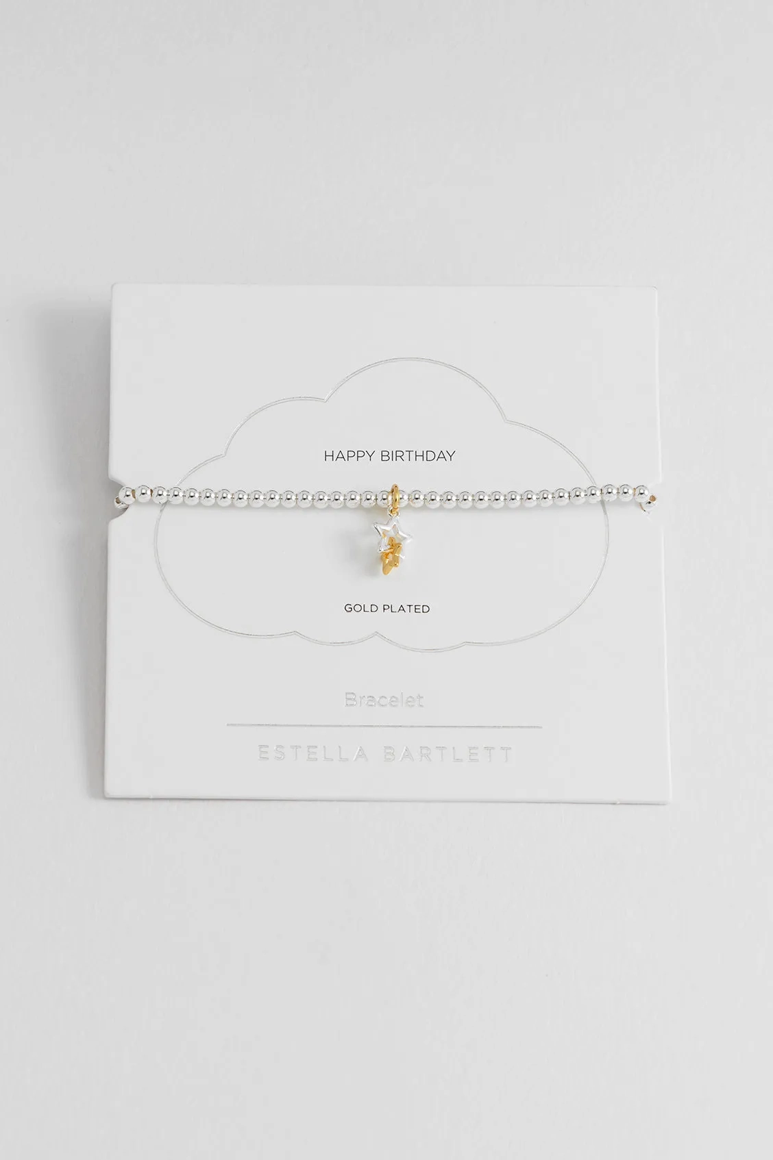 Sienna Beaded Interlinked Star Charm Bracelet