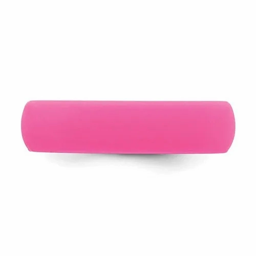 Silicone Pink 5.7mm Domed Band