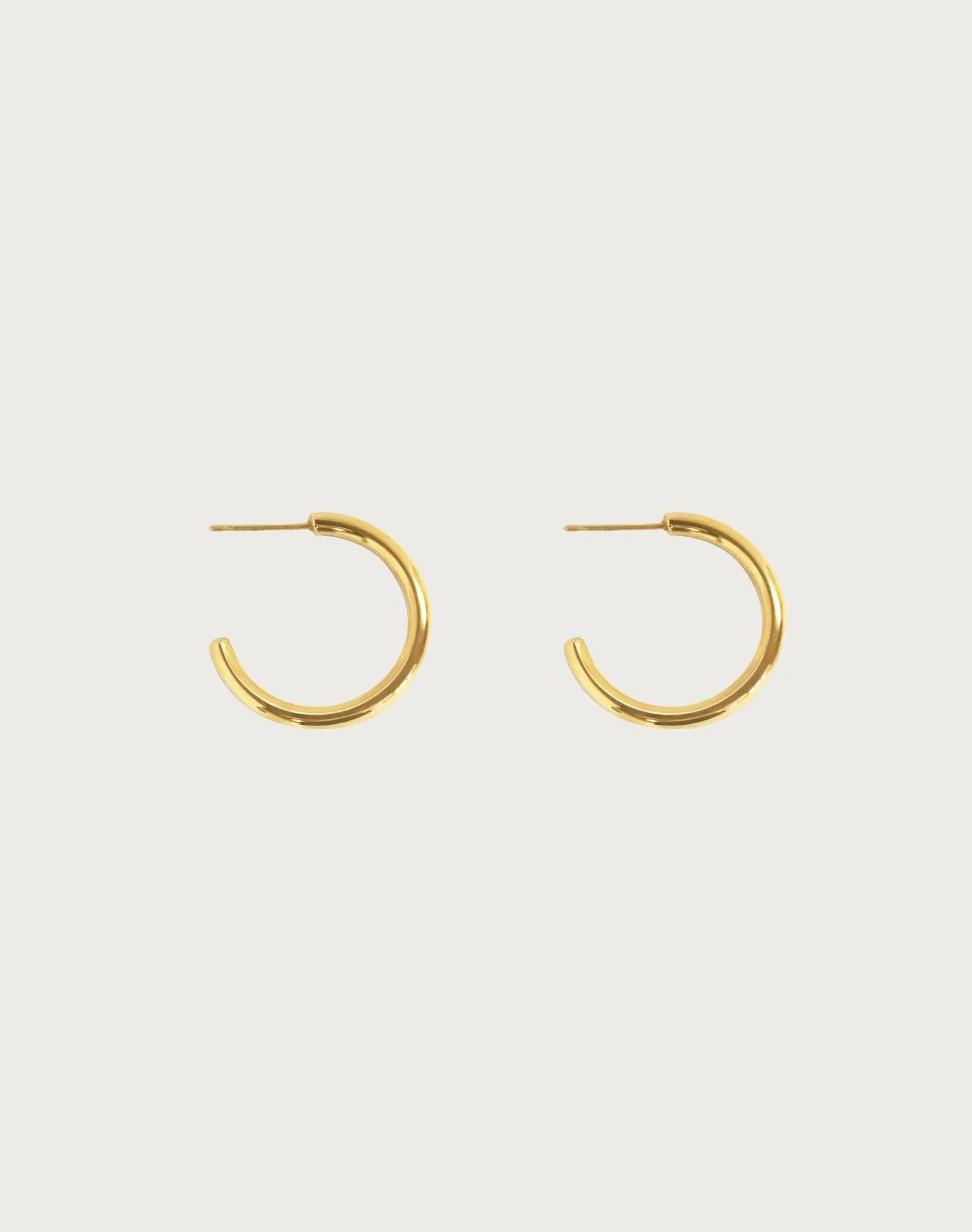 Silver 30mm Endless Hoop Earrings