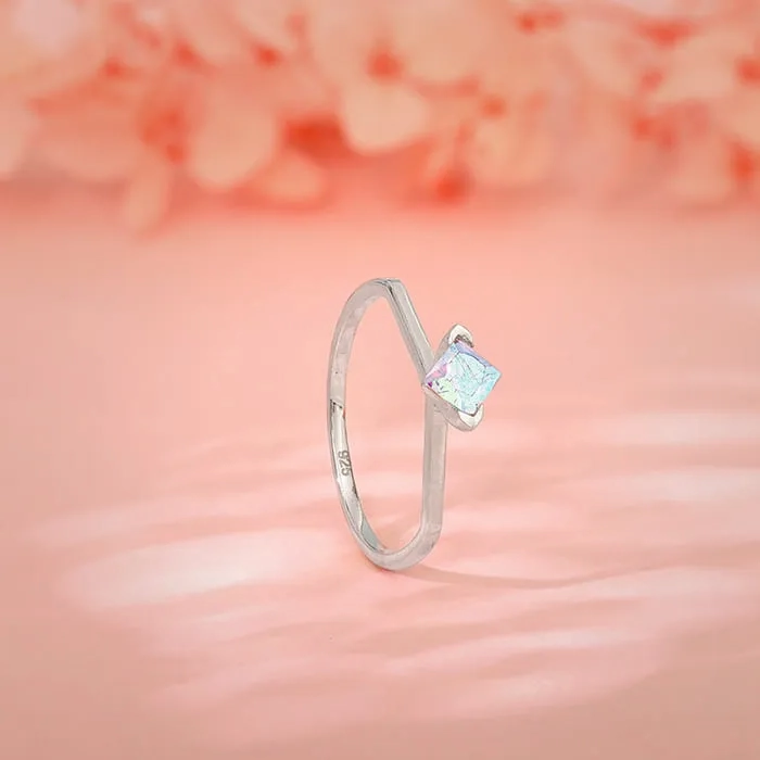 Silver Deserving Shine Ring