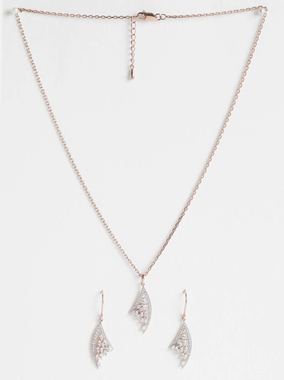 Silver Lily Jewellery Set