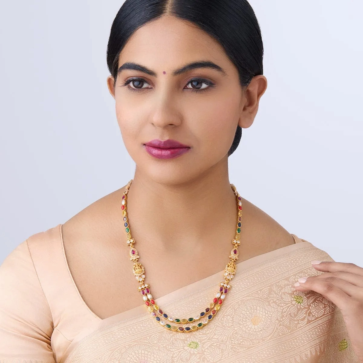 Silver Temple Necklace 147785