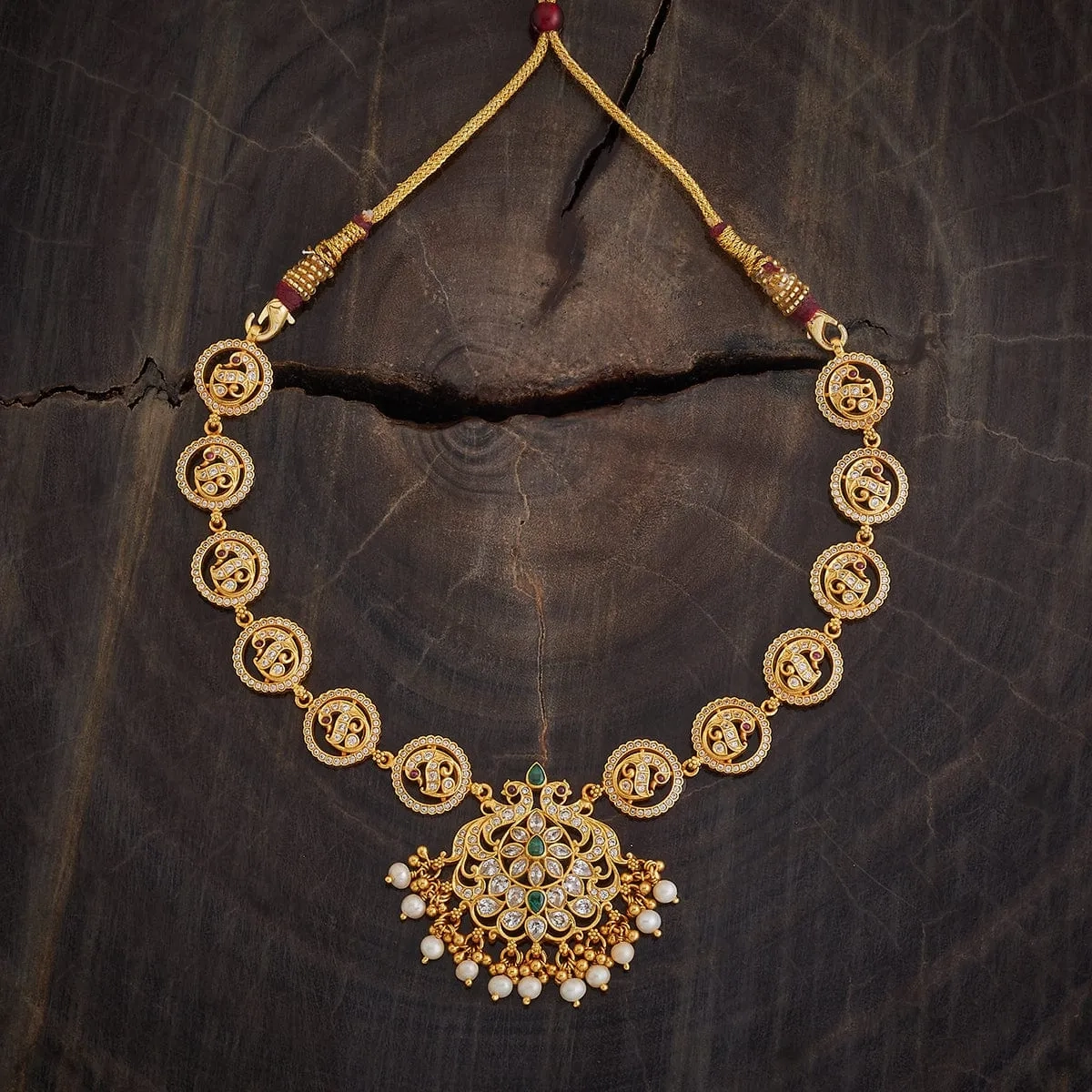 Silver Temple Necklace 162796