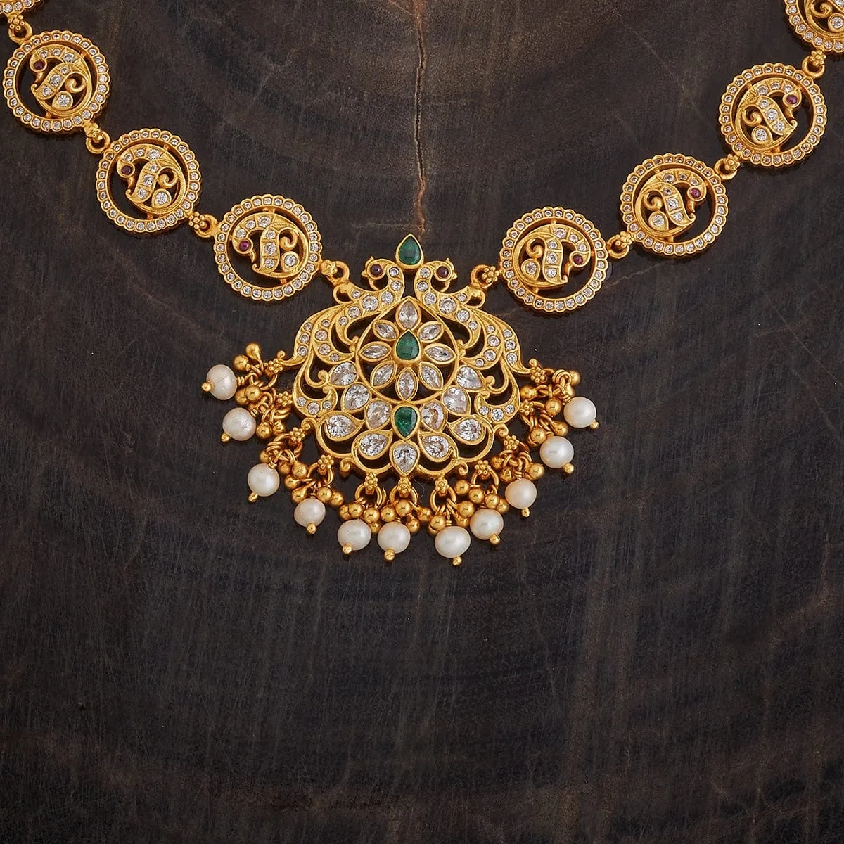 Silver Temple Necklace 162796