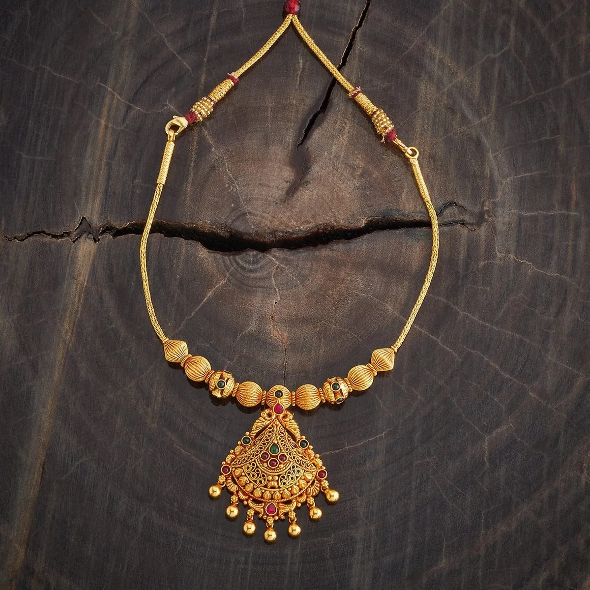 Silver Temple Necklace 174117