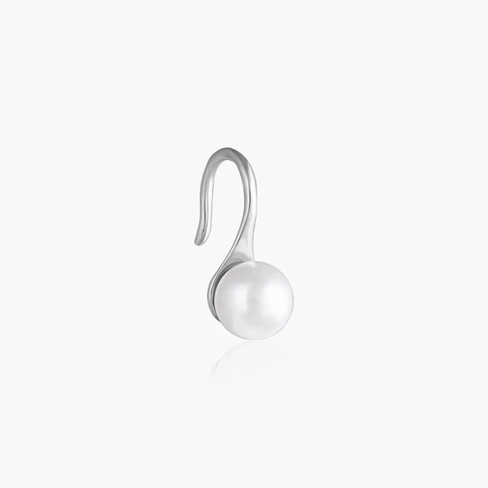Silver White Pearl Moon Set