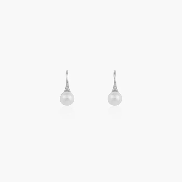 Silver White Pearl Moon Set