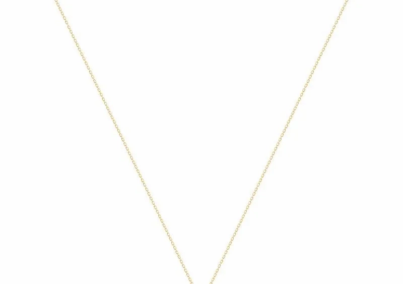 Simple Chain 18K Gold Necklace