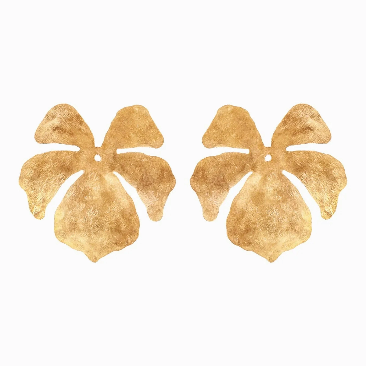Single Gold Tahiti Earrings