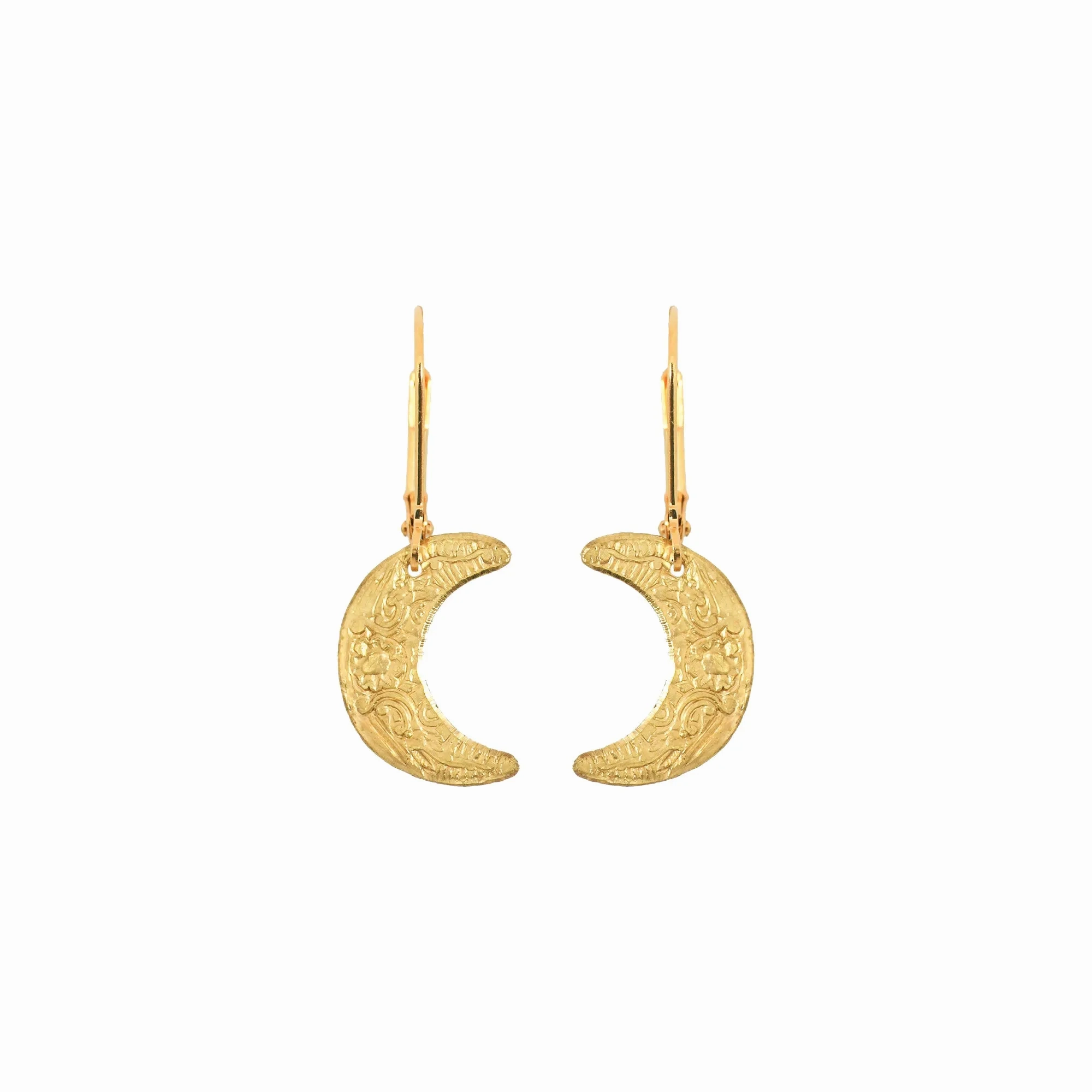 Small Moon Earrings