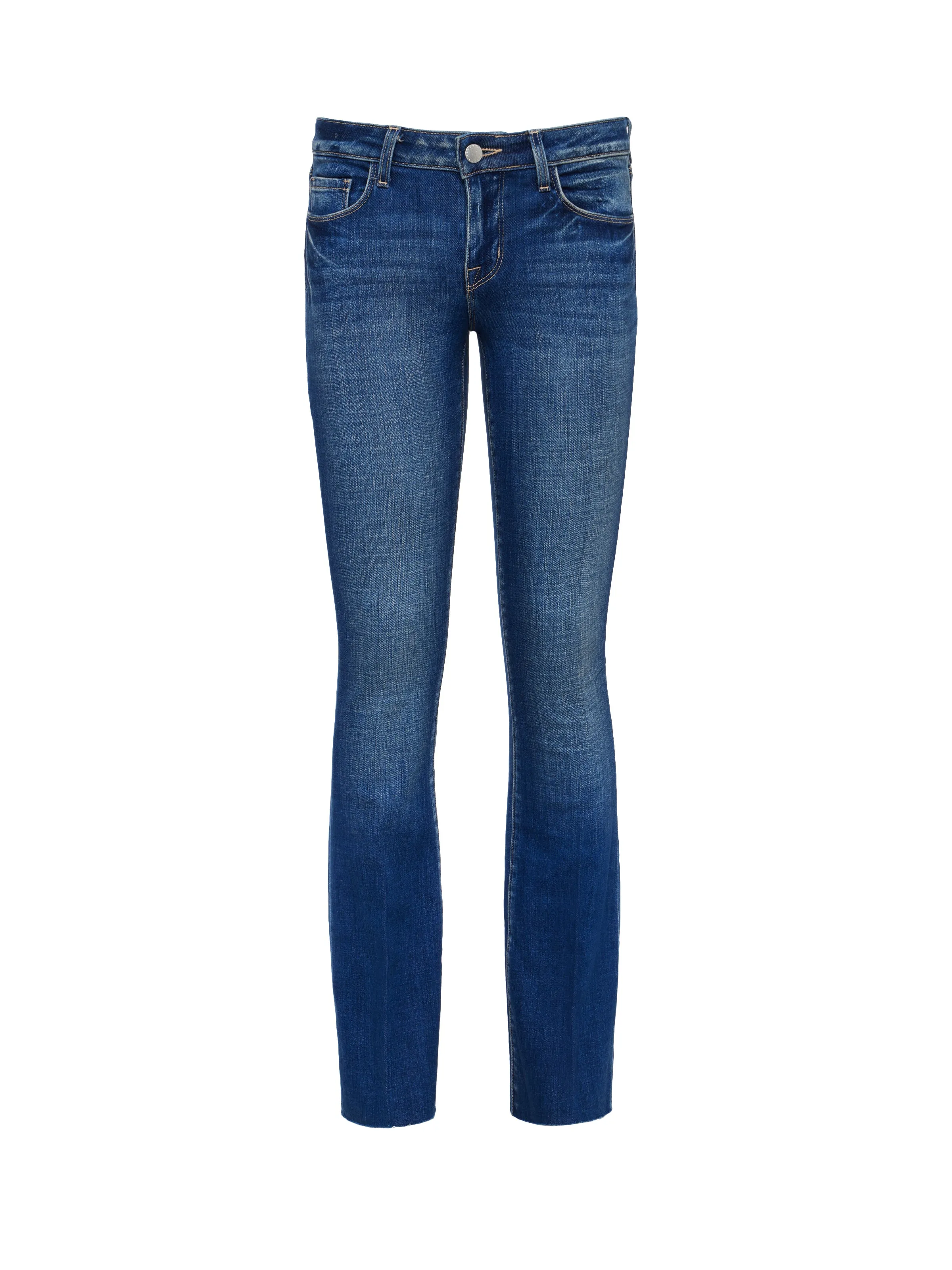 Sneeki Low-Rise Straight-Leg Jeans