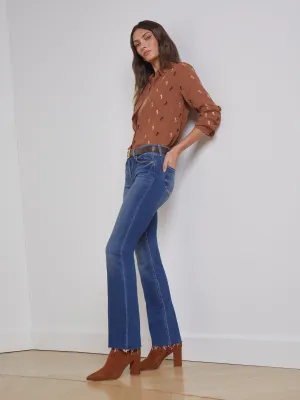 Sneeki Low-Rise Straight-Leg Jeans
