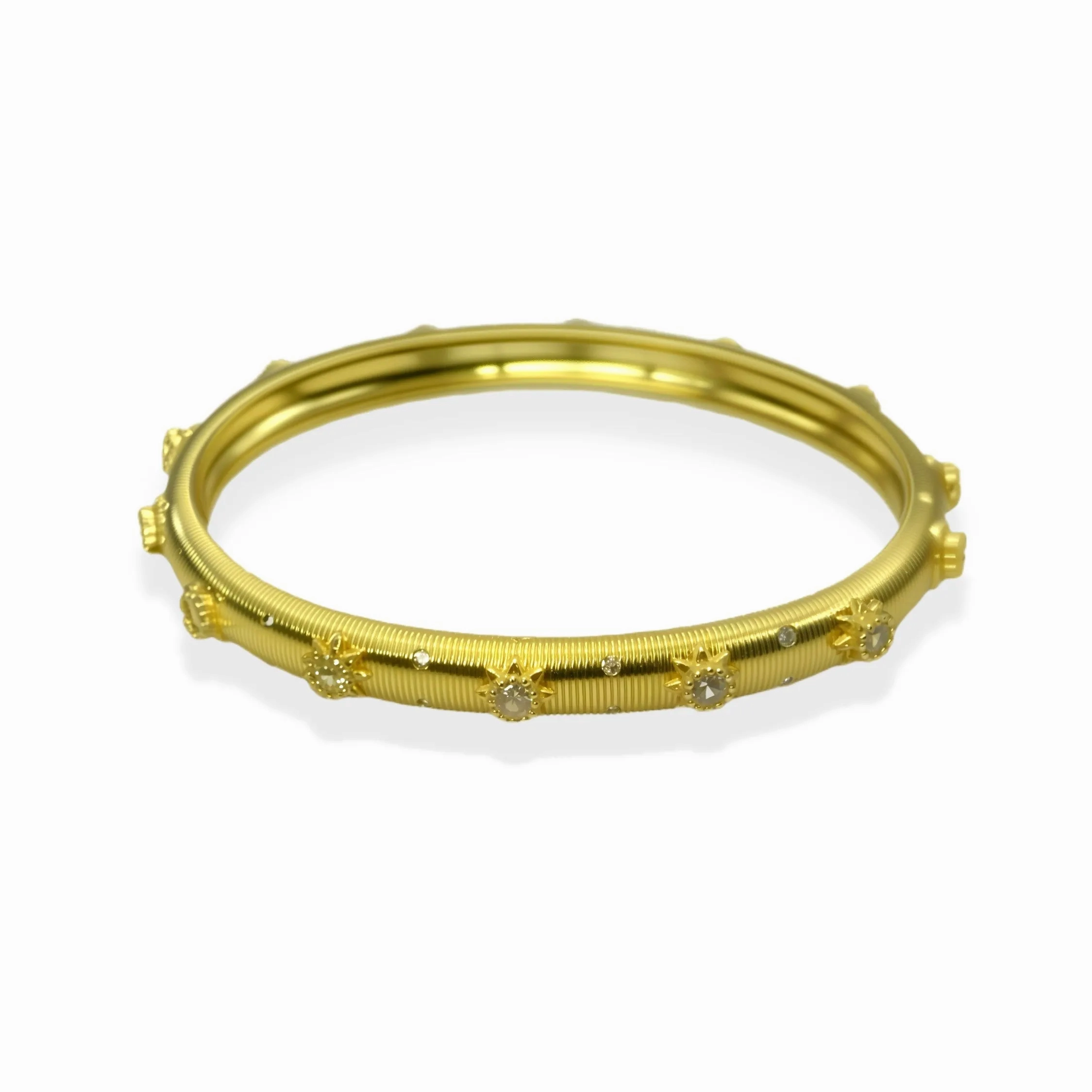 Sol Starburst Bangle Crystal