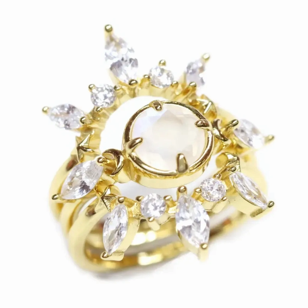 Soleil Ring Stack