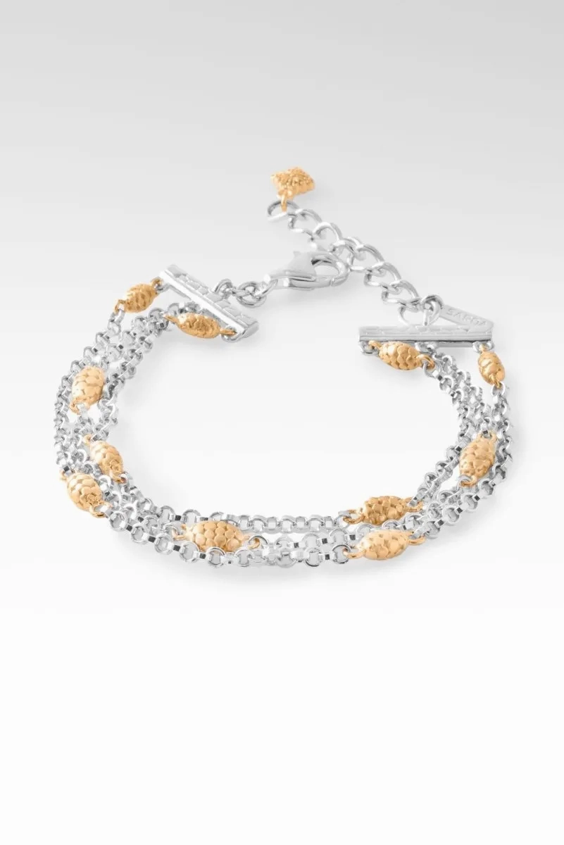 Sow Gentleness Bracelet? in 18K Gold &amp; Rhodium Over Sterling Silver