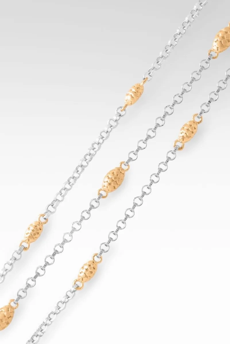 Sow Gentleness Bracelet? in 18K Gold &amp; Rhodium Over Sterling Silver