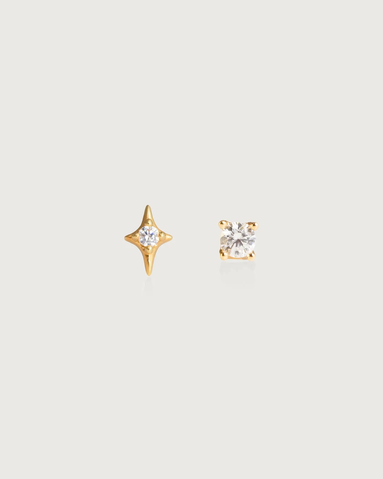 Sparkle Flat Back Helix Earring Set