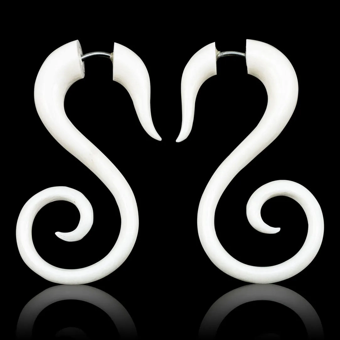Spiral Tails - Bone
