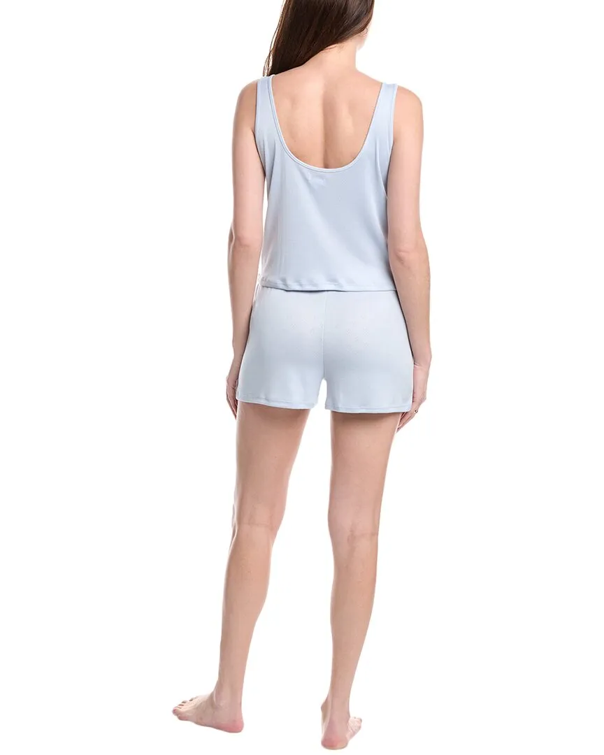 Hervorragendes 2-teiliges Tanktop & High-Waist Boxer Set