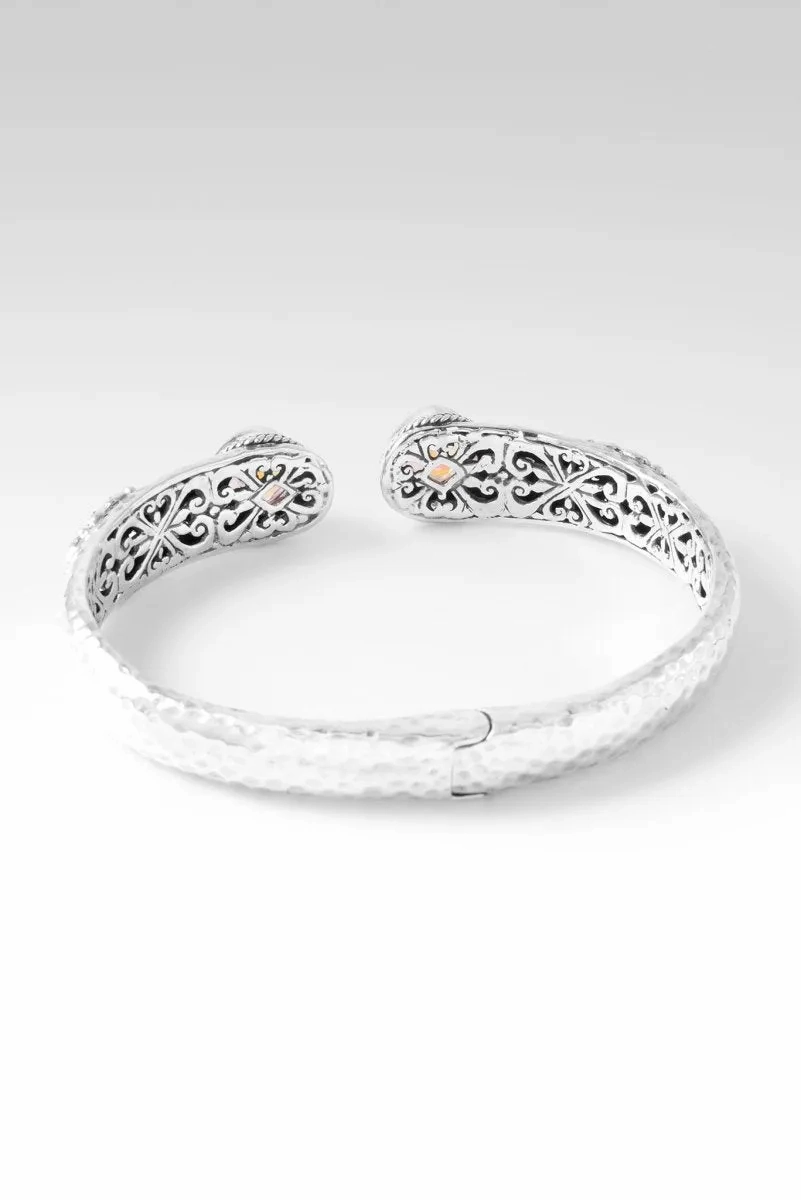 Splendid Grace Tip-to-Tip Bracelet? in Summer Peach? Mystic Quartz &amp; Bali Sunrise? Mystic Topaz