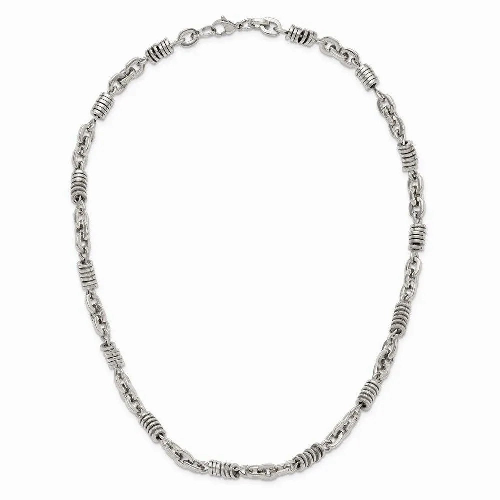 Stainless Steel Polished 20in Necklace