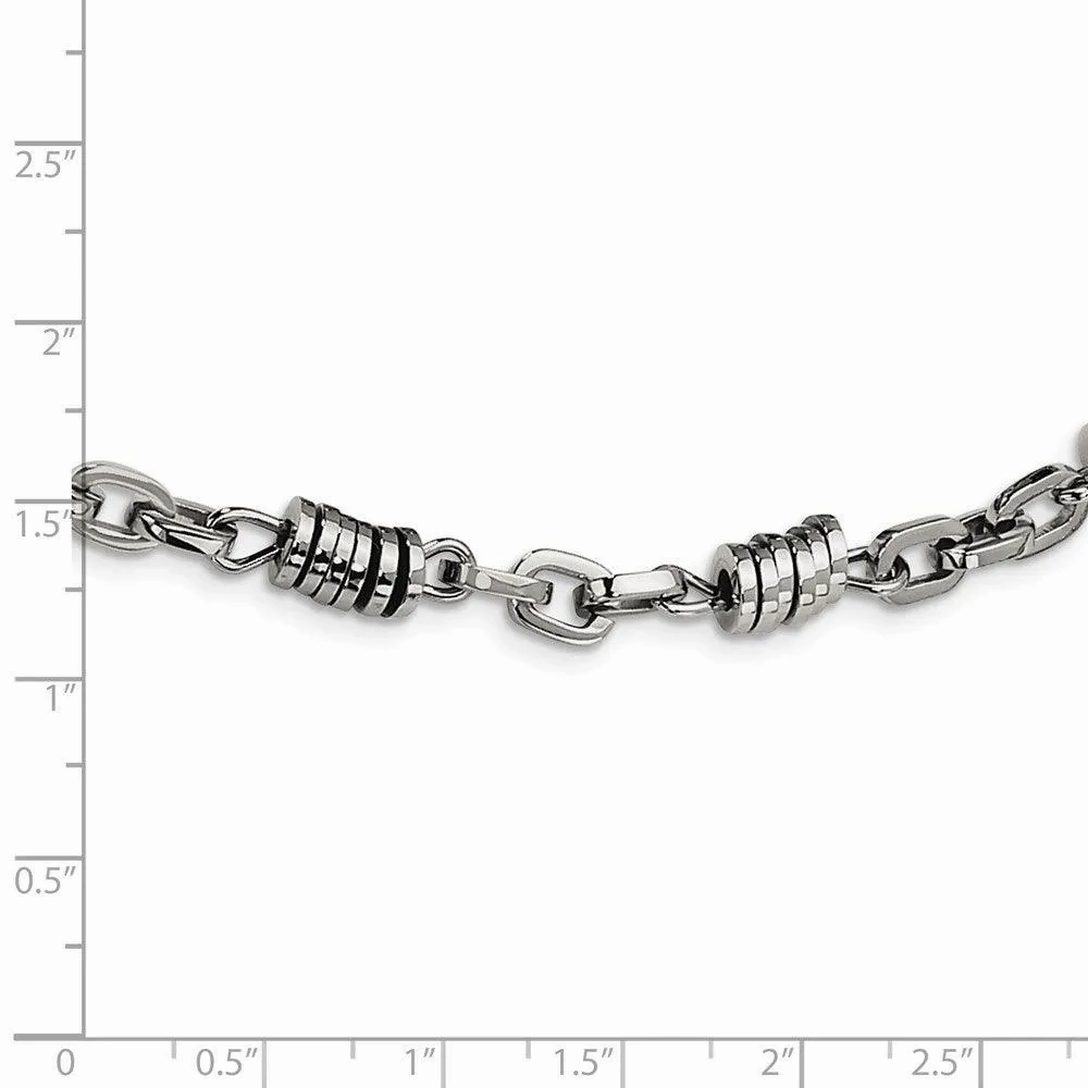 Stainless Steel Polished 20in Necklace
