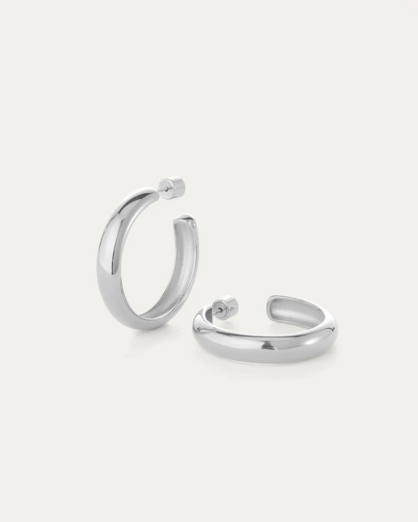 Staple Hoop Earrings - Large