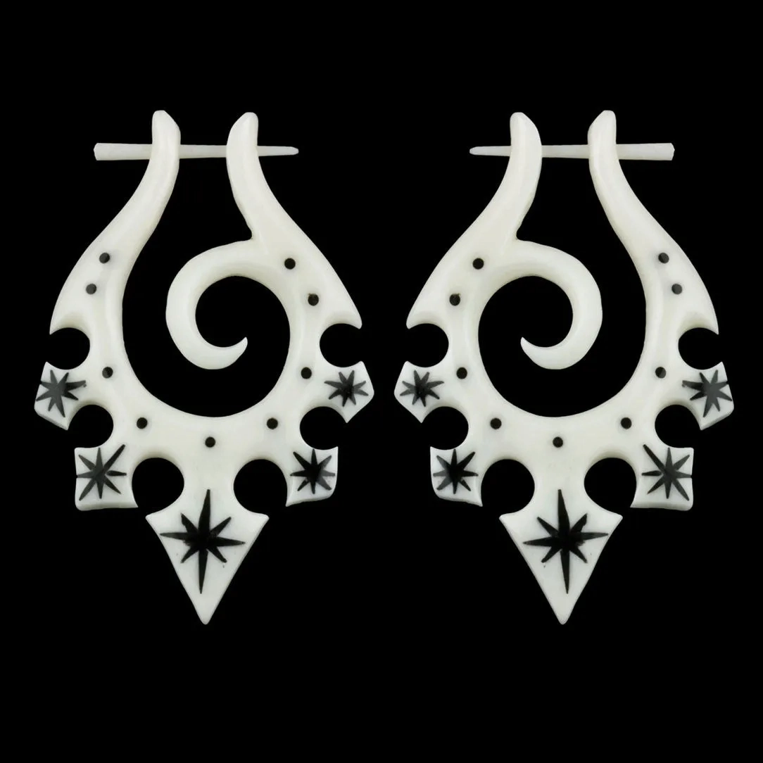 Starlight Hoops - Bone