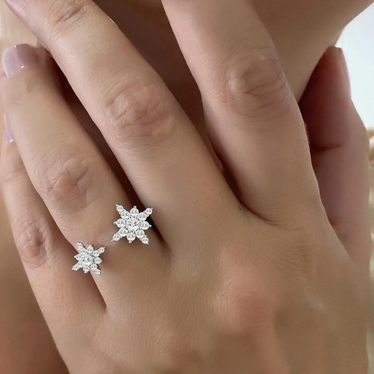 Starry Night Crossover Ring