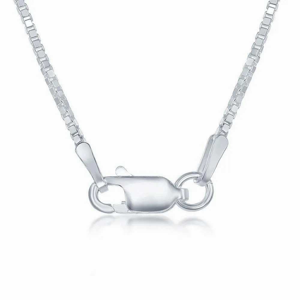Sterling Silver 1.2mm Box Chain, 30&quot;