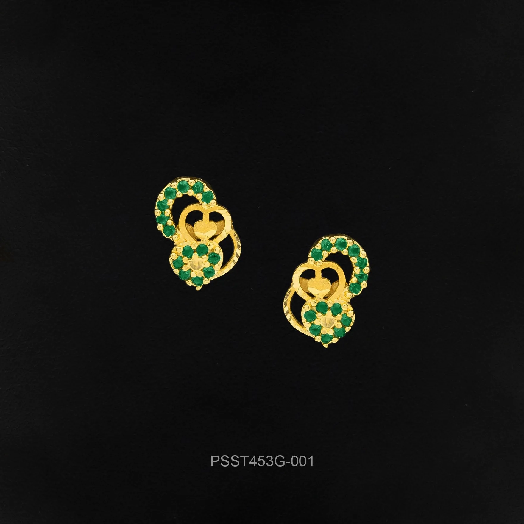STONE EARRING PSST453G-001