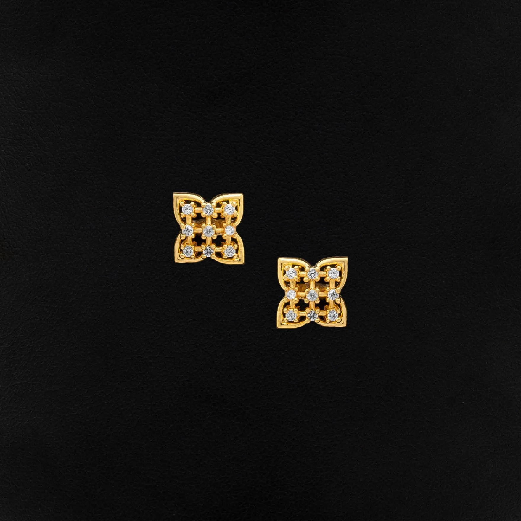 STONE EARRING PSST512W-001