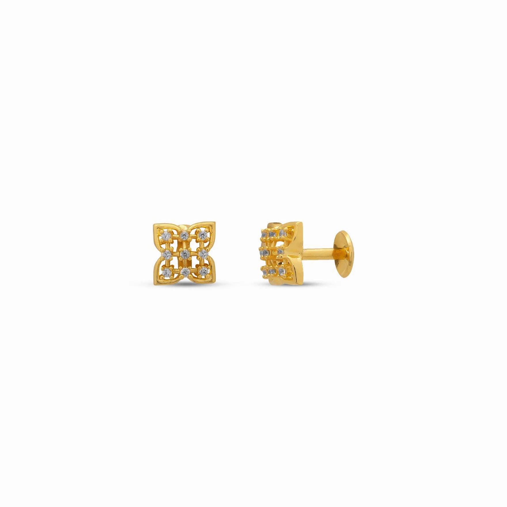 STONE EARRING PSST512W-001