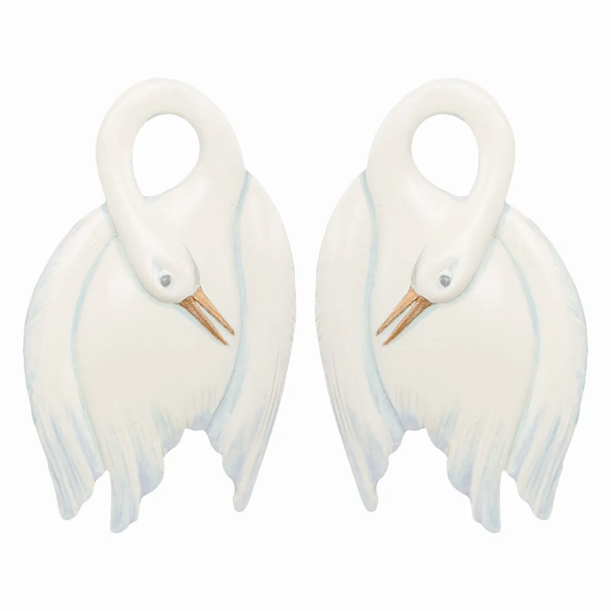 Swan Earrings