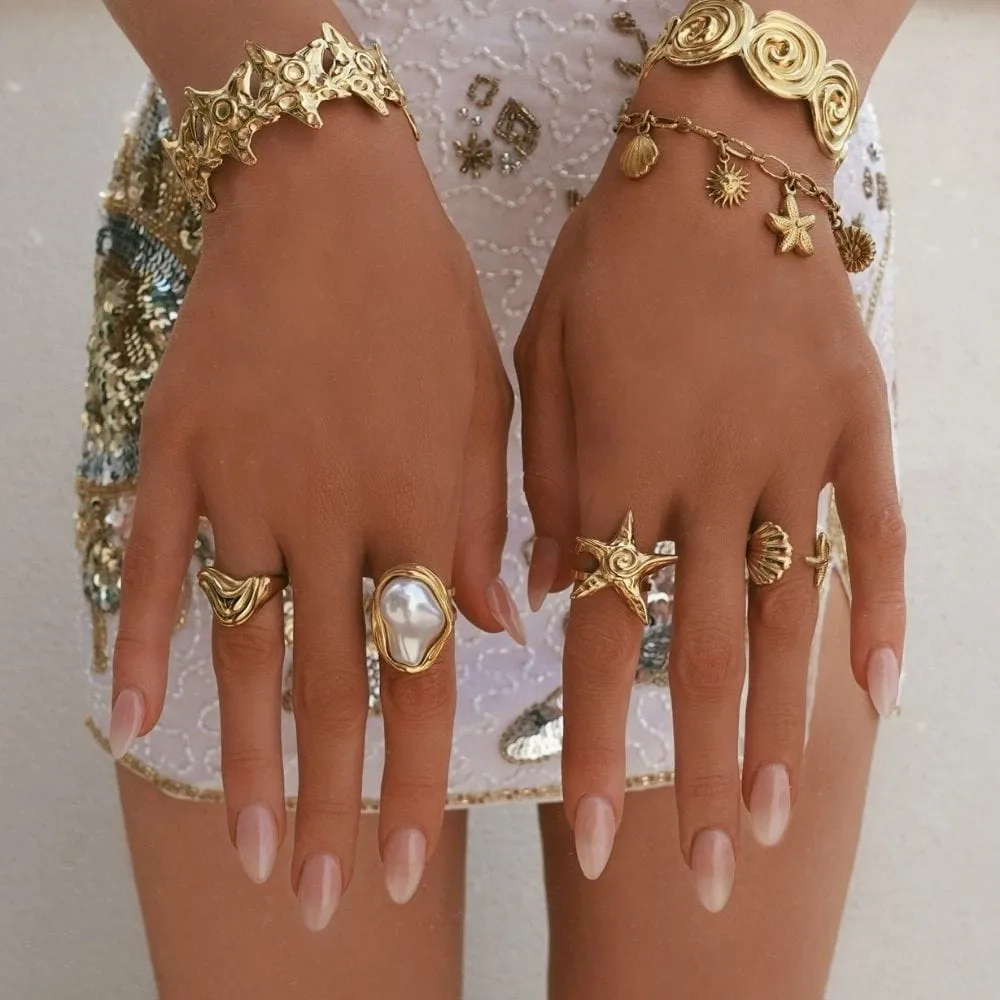Swirl Cuff Bracelet