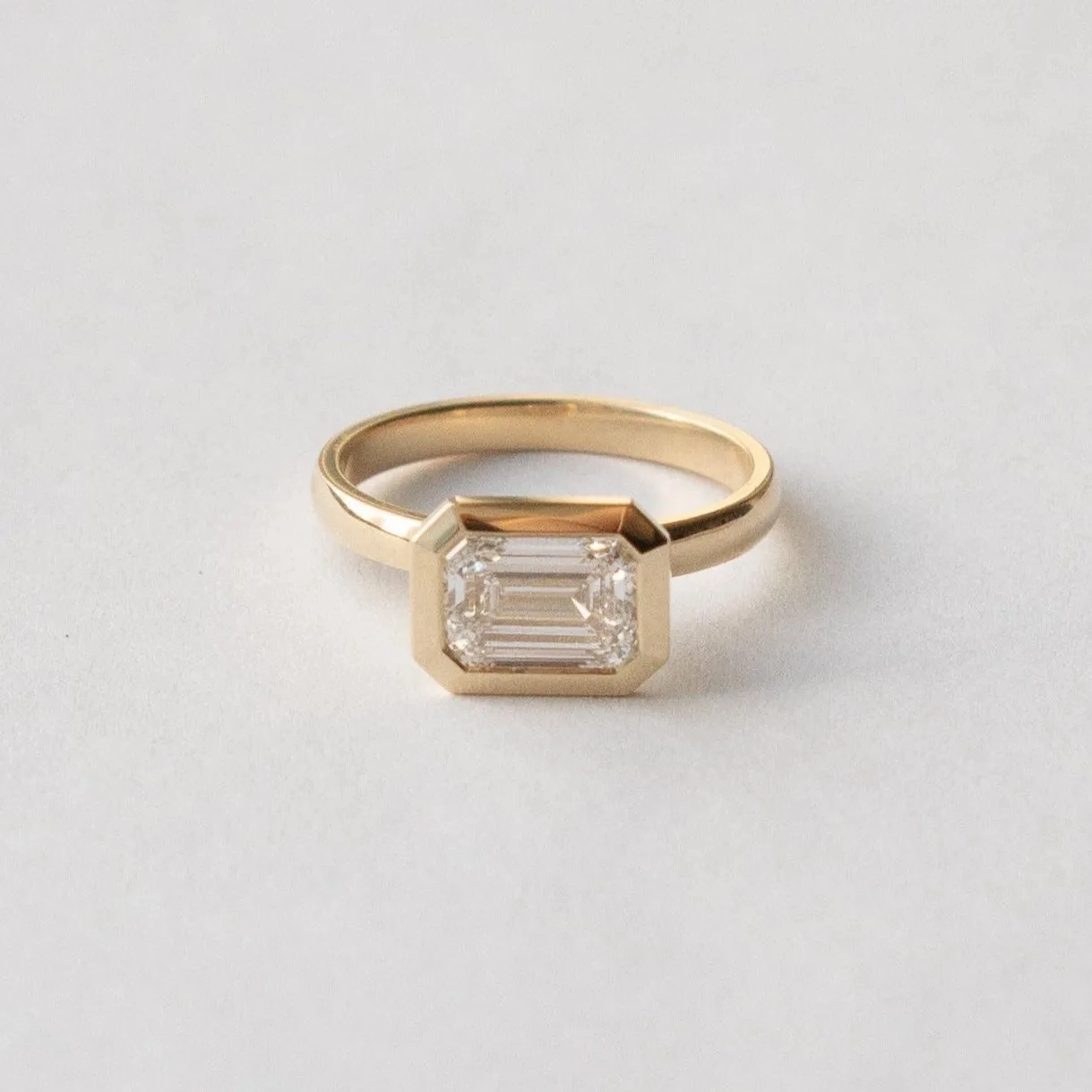 Syd Ring with 1.02ct Lab-grown Diamond in Gold