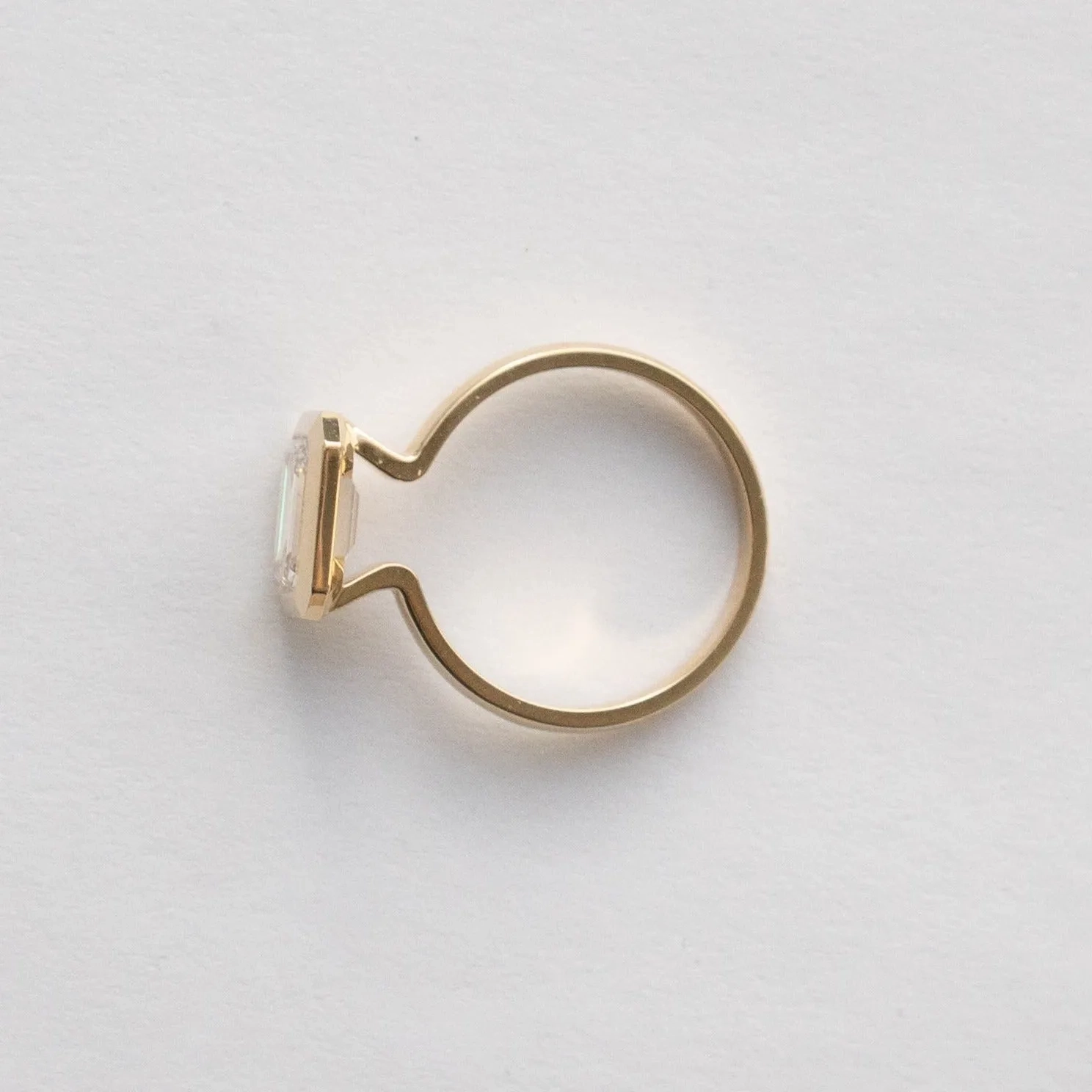 Syd Ring with 1.02ct Lab-grown Diamond in Gold