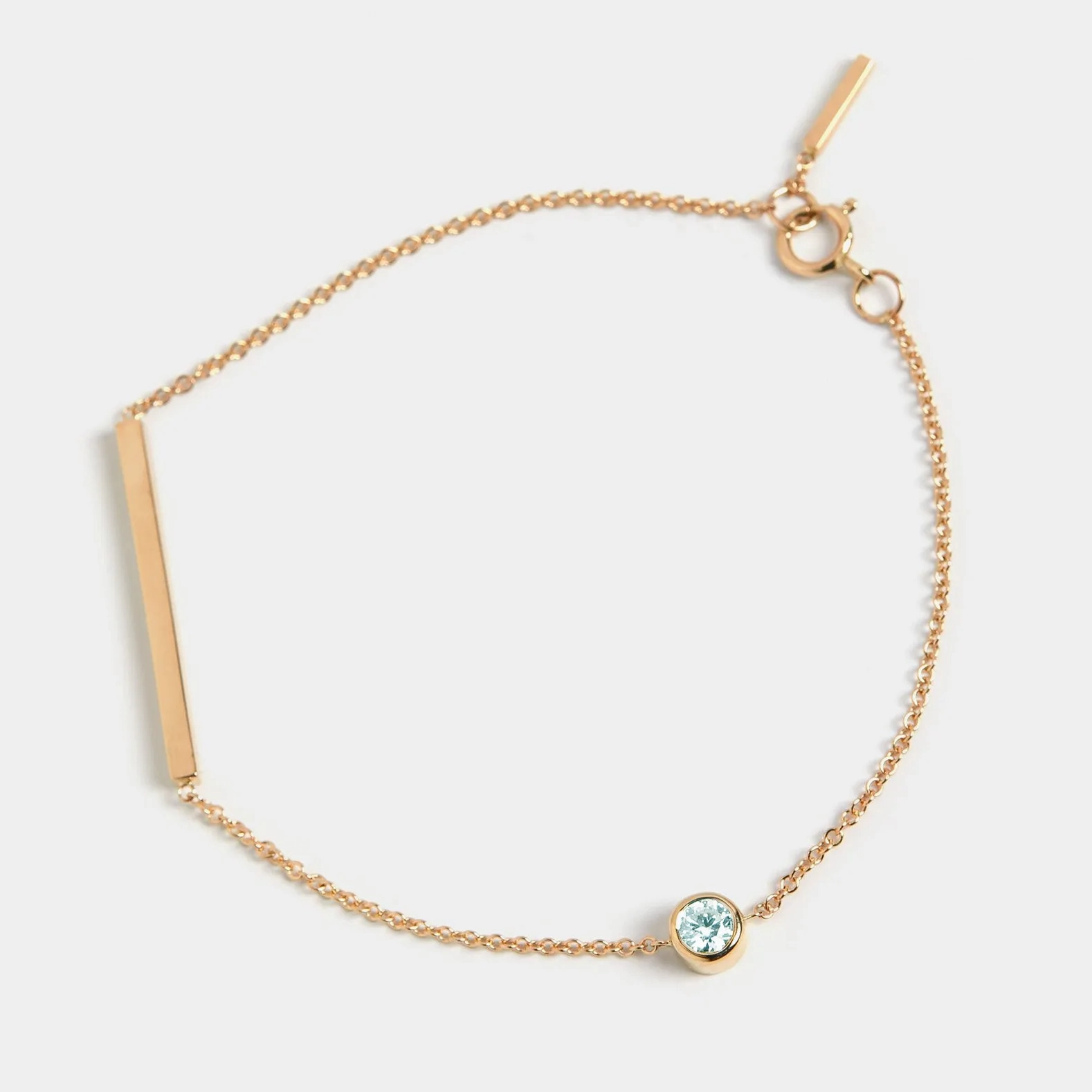 Tali Bracelet with Aquamarine