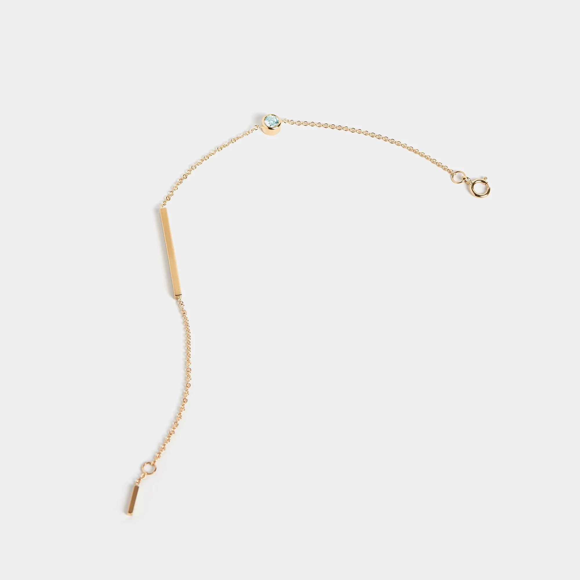 Tali Bracelet with Aquamarine
