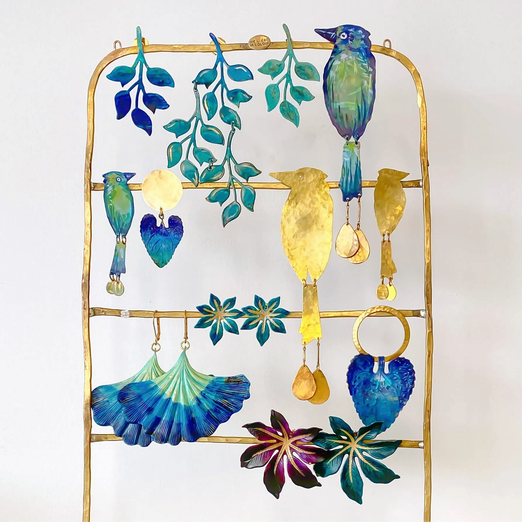 Teal Laila Earrings