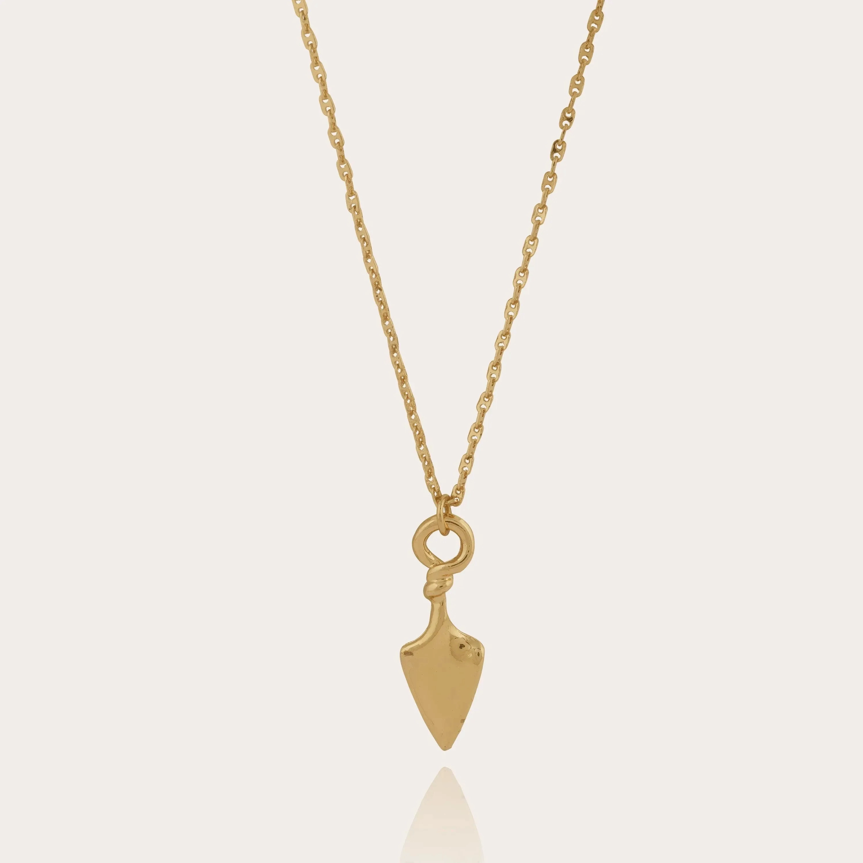 TFC Dagger 24K Gold Plated Pendant Necklace
