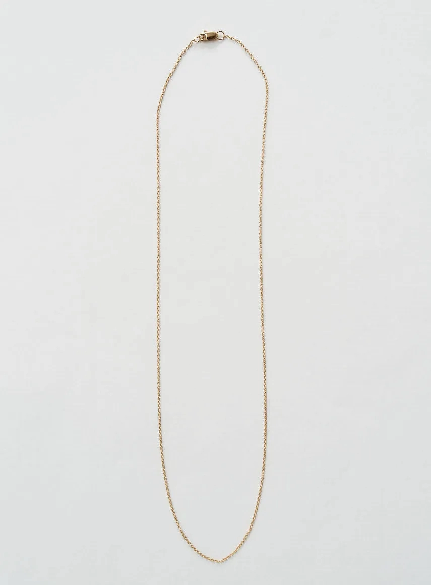 Thin chain 18K Gold Necklace