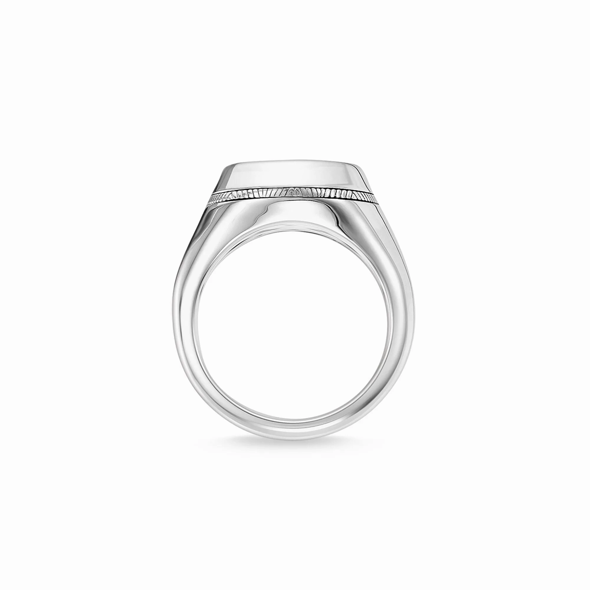 Thomas Sabo Rebel At Heart Sterling Silver Tree Of Life Signet Ring D