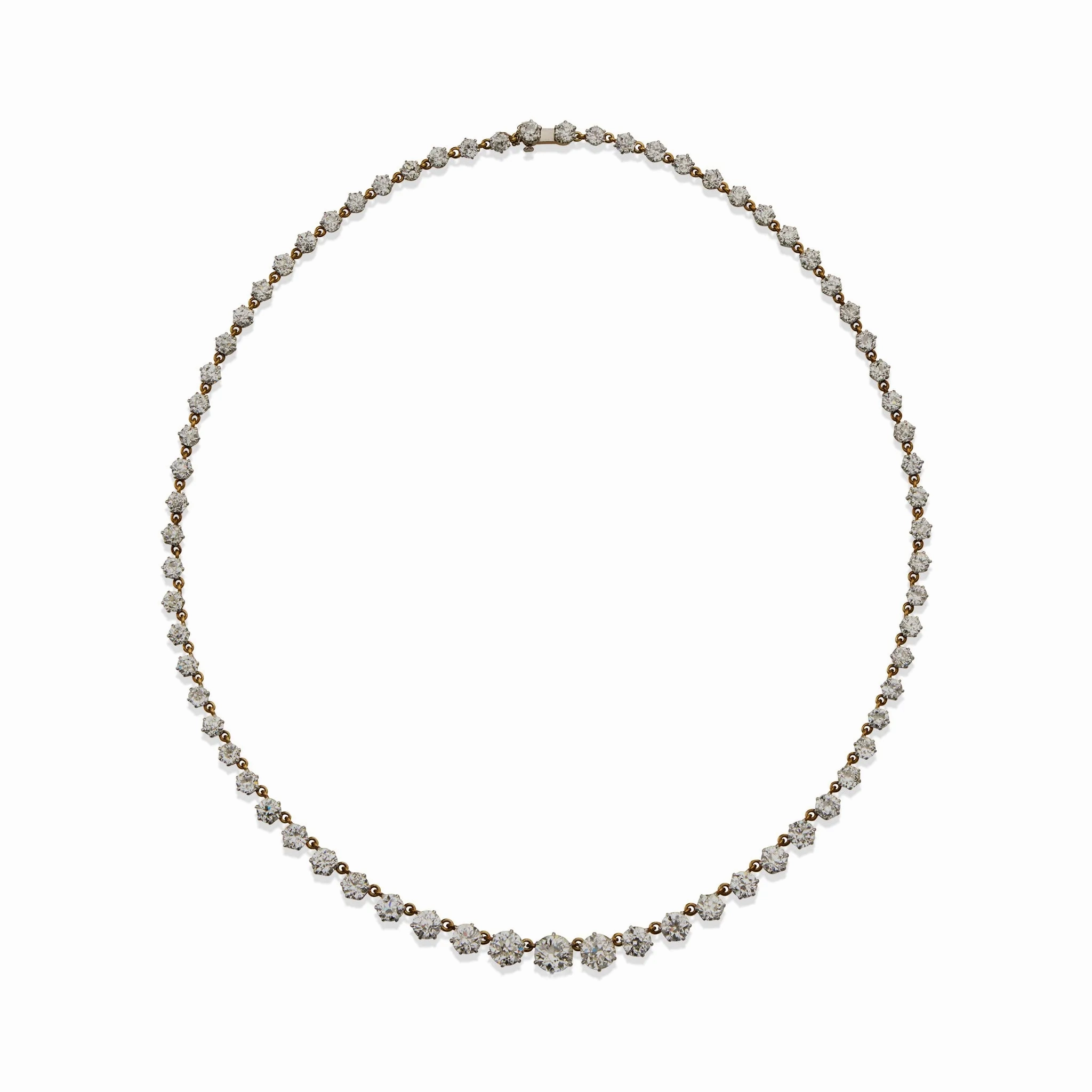 Thos. Kirkpatrick Diamond Rivi??re Necklace