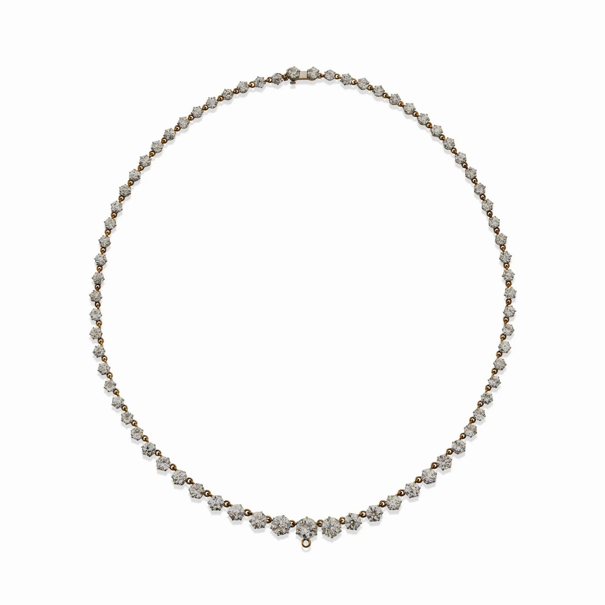 Thos. Kirkpatrick Diamond Rivi??re Necklace