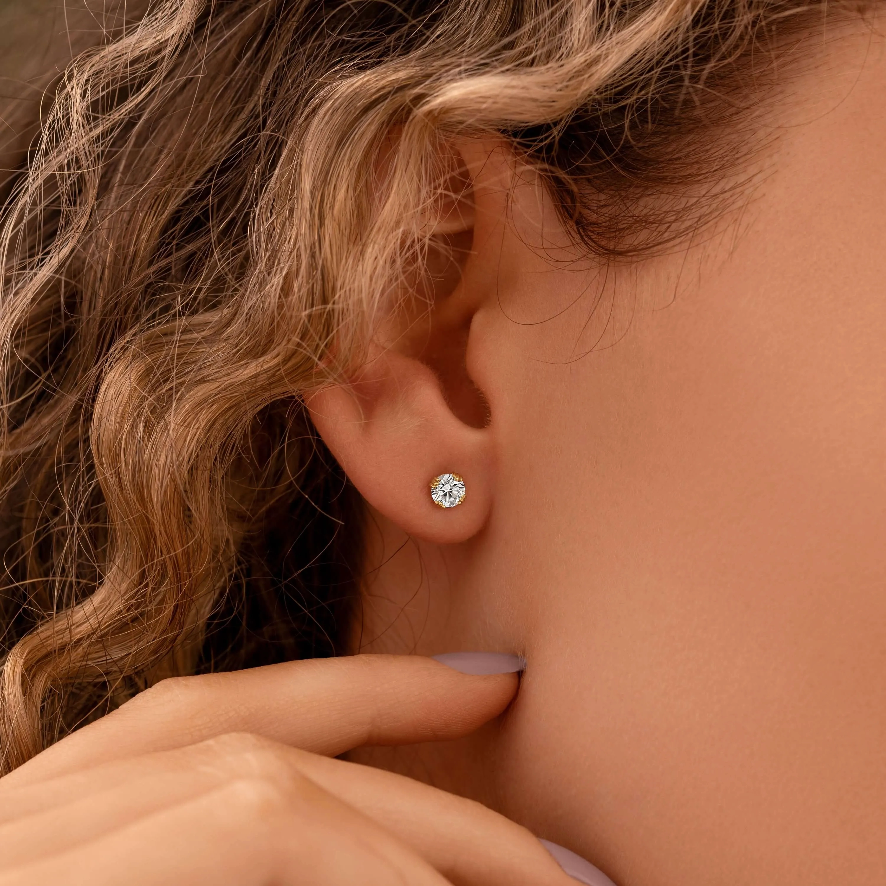Threaded Studs, Round Cut