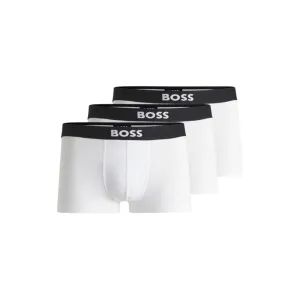 Dreierpack Stretch-Baumwoll-Boxershorts mit Logo-Bund