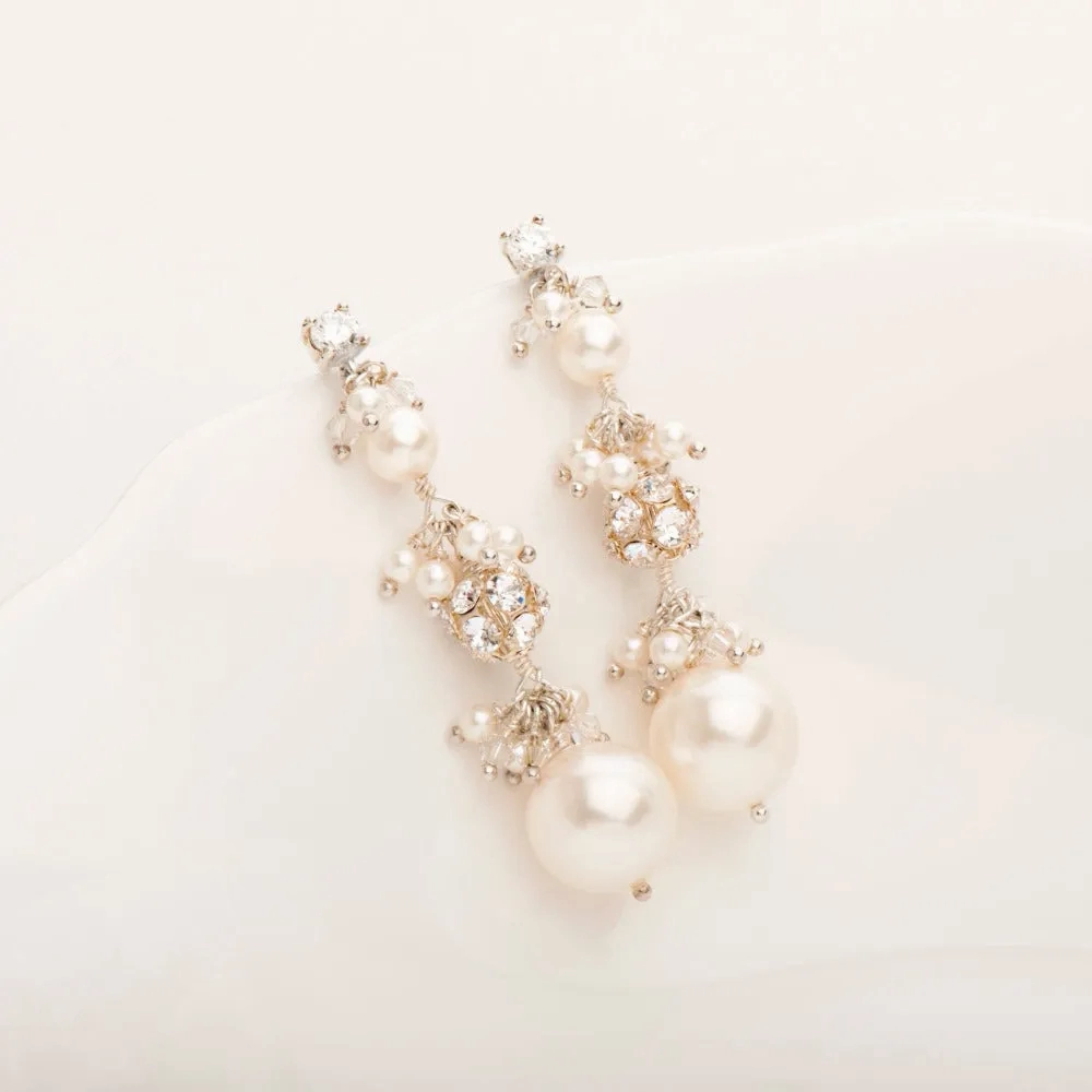 Three-Tier Elizabeth Earring