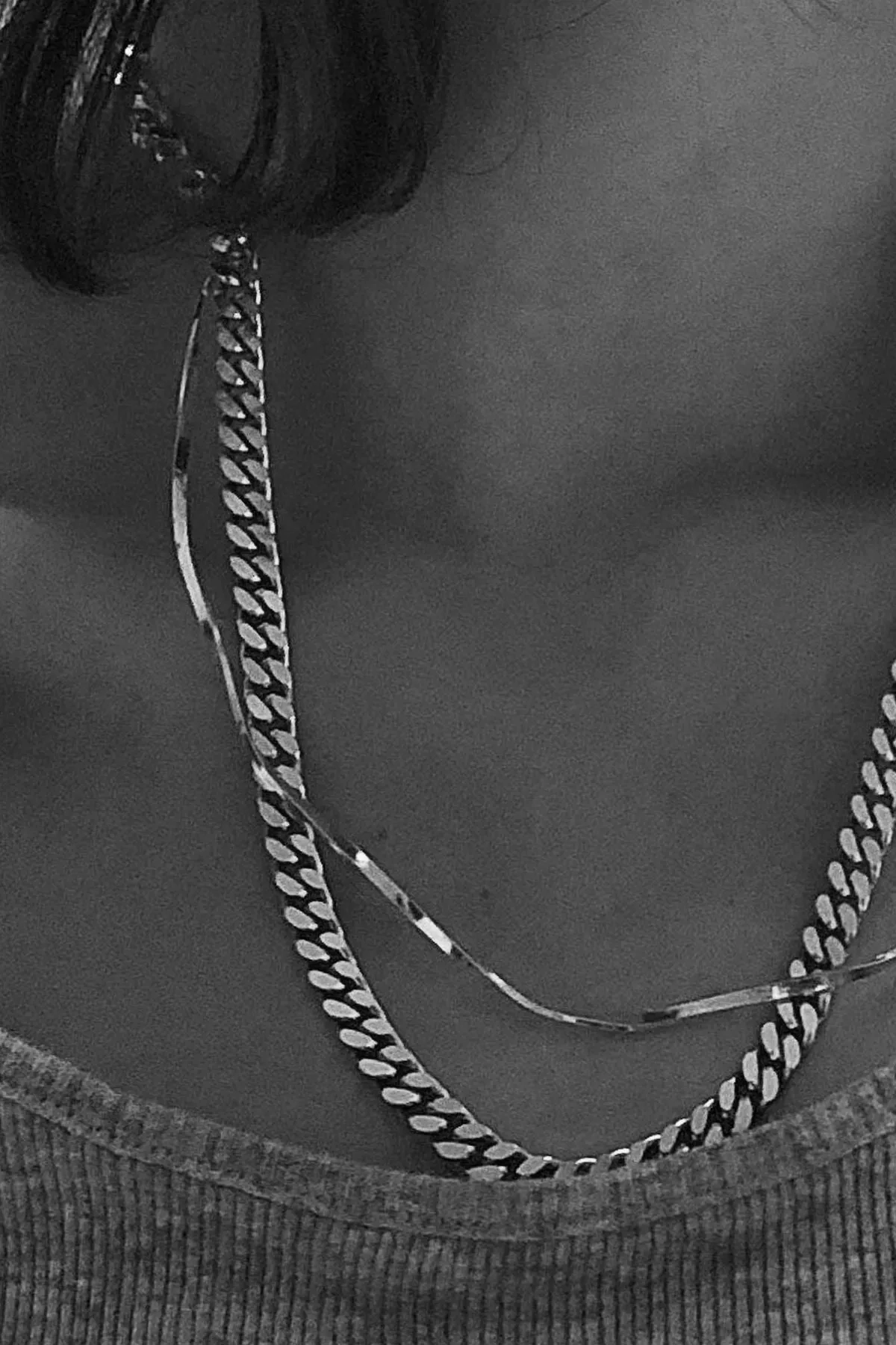 Tide 02 Silver Necklace